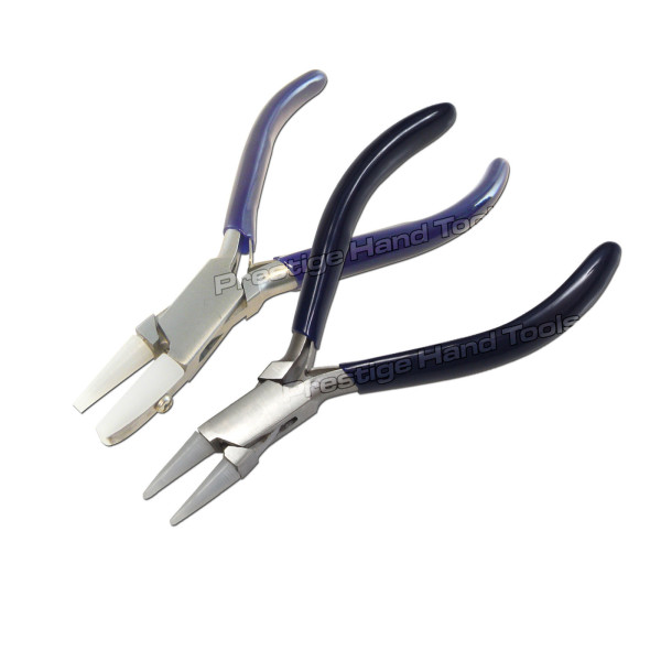 Double-Nylon-Jaw-RoundFlat-Round-Nose-pliers-Jewellery-Making-tools-2-Pcs-262056803941