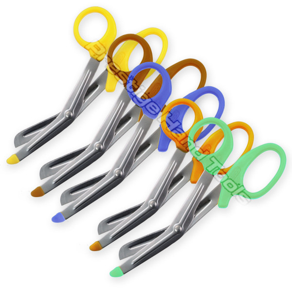 Tuff-cut-Utility-bandage-scissors-plaster-shears-first-aid-student-Scissors-New-231696529412