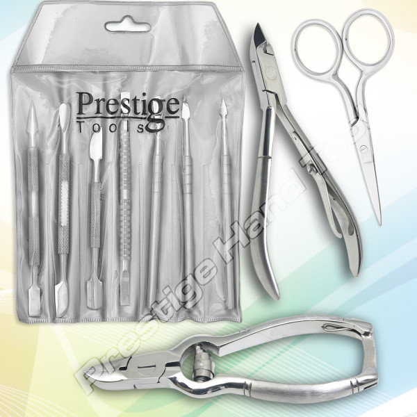 Prestige-cuticle-Nail-Nippers-Pushers-Toe-Nail-cutter-scissors-Pedicure-Manicure-230834340875