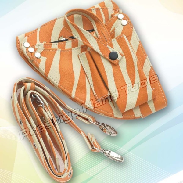 Hairderssing-Pouch-leather-scissors-holder-holster-funky-designs-Golden-cream-230778276668