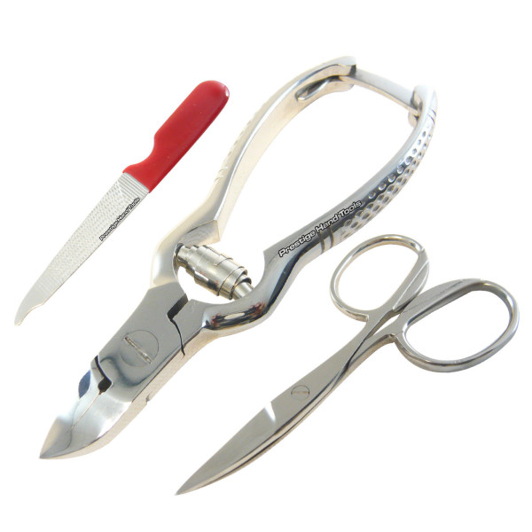 Prestige-Toe-nail-clippers-Cutters-chiropody-Cuticle-Scissors-Nail-file-PT101-331364023418